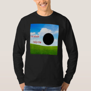Camiseta Sonho Estético Sonho Negra Buraco Negra