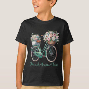 Camiseta Sonho Farto Bicicleta Floral Feliz 8647 Trum
