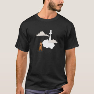 Camiseta Sonho Grande Astronauta Atinge O Spa Do Céu