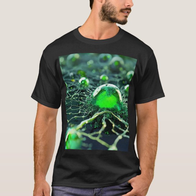 Camiseta Sonho Nanotecnológico Verde (Frente)