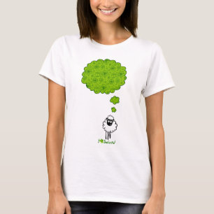 Camiseta Sonho pequeno dos carneiros sobre Ireland