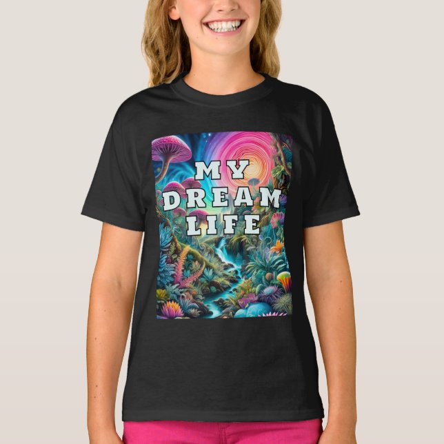 Camiseta Sonho Psicodélico Encantado (Frente)