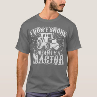 Camiseta Sonho que sou um trator