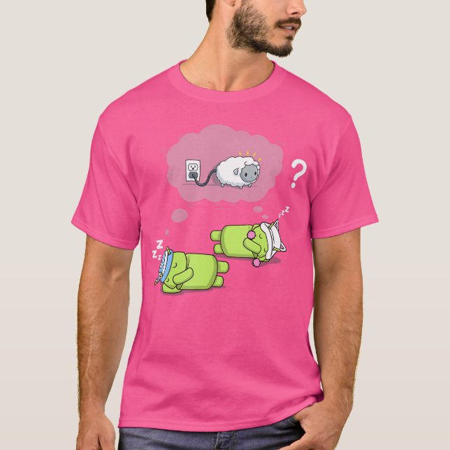 Camiseta Sonho Robô Do Replicante Sci-Fi Elétrico Bla (Frente)