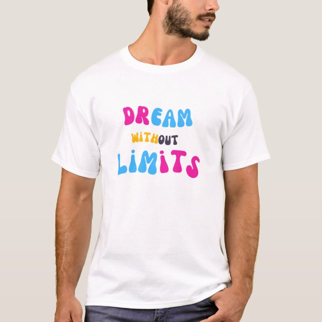 Camiseta Sonho sem limites (Frente)