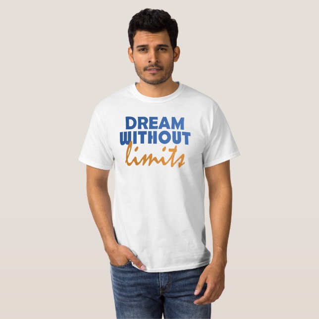 Camiseta Sonho sem limites (Frente Completa)