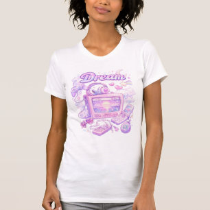 Camiseta Sonho Vibe Retro Tendência Vintage
