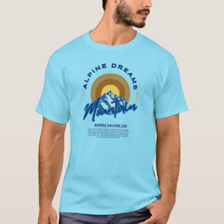 Camiseta Sonhos Alpinos: Hakuba Chamando Você