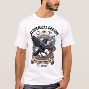 Camiseta Sonhos Alquímicos Cerveja Criar Transformar