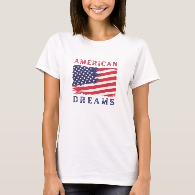 Camiseta Sonhos Americanos (Frente)