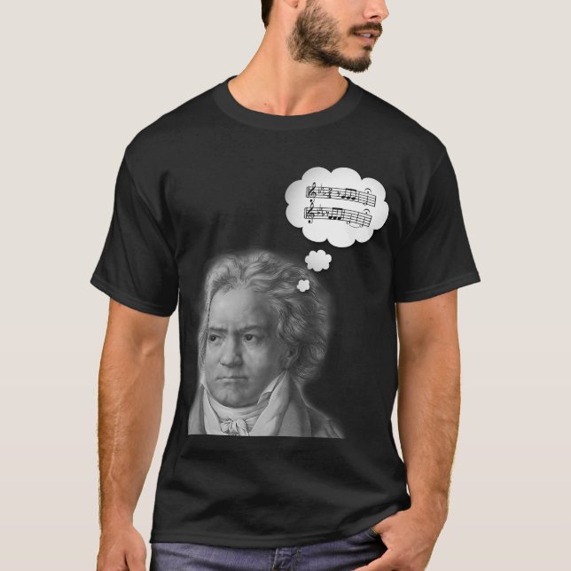 Camiseta Sonhos de Beethoven de Beethoven quinto (Frente)