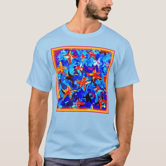 Camiseta Sonhos de estrelas galácticas. Comprar Agora (Frente)