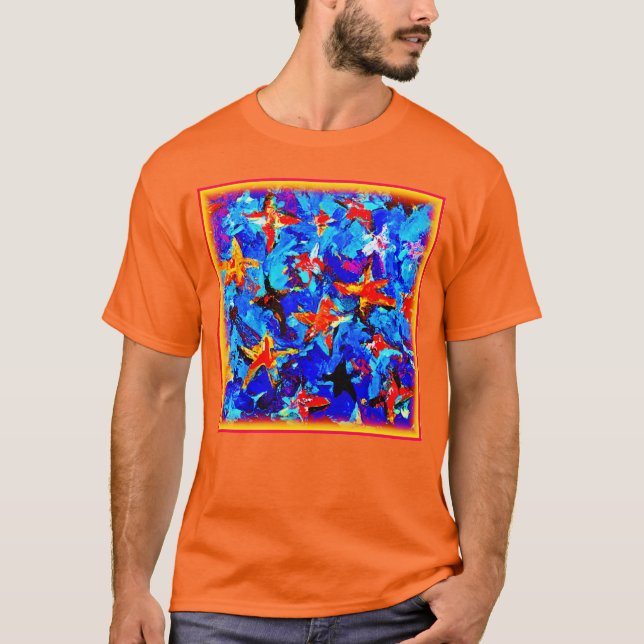 Camiseta Sonhos de estrelas galácticas. Comprar Agora (Frente)