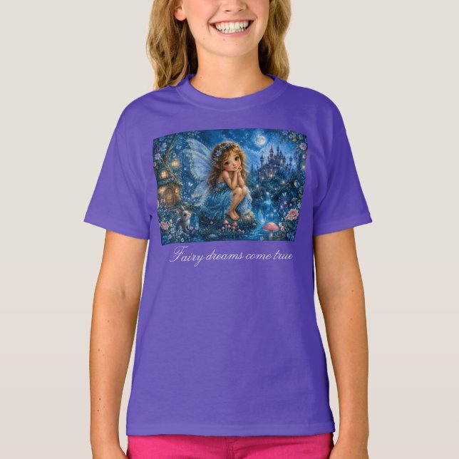 Camiseta Sonhos de Fada se Tornam Realidade (Frente)