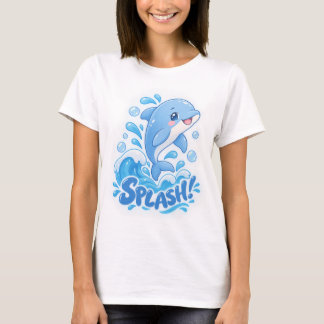Camiseta Sonhos de Golfinho – Vibrações do Oceano 🐬