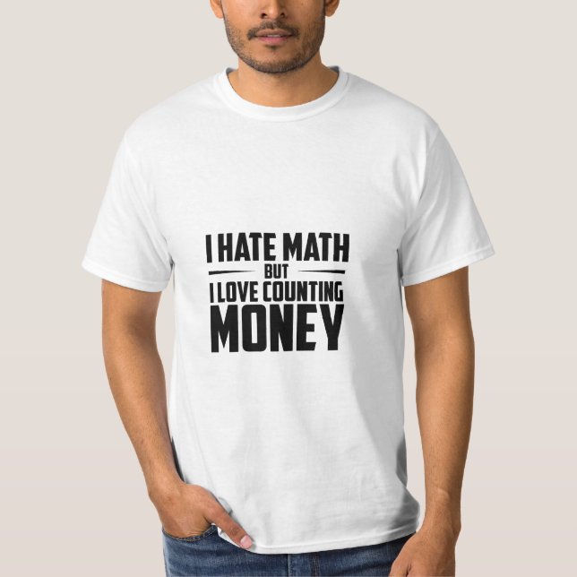 Camiseta Sonhos de Nerd de Matemática  Eu Tenho Matemática  (Frente)