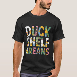 Camiseta Sonhos de Prateleira de Pato Paraíso dos Coleciona