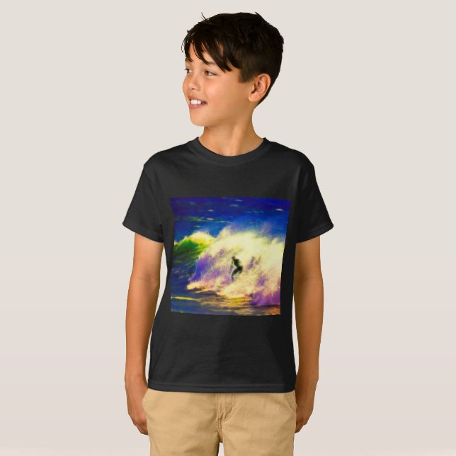 Camiseta Sonhos de surf (Frente Completa)