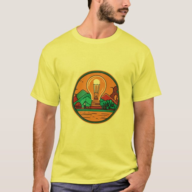 Camiseta Sonhos de Treehouse: Aventura Espera (Frente)