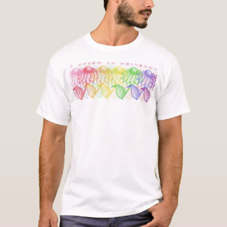 Camiseta Sonhos do arco-íris - AIDS da luta