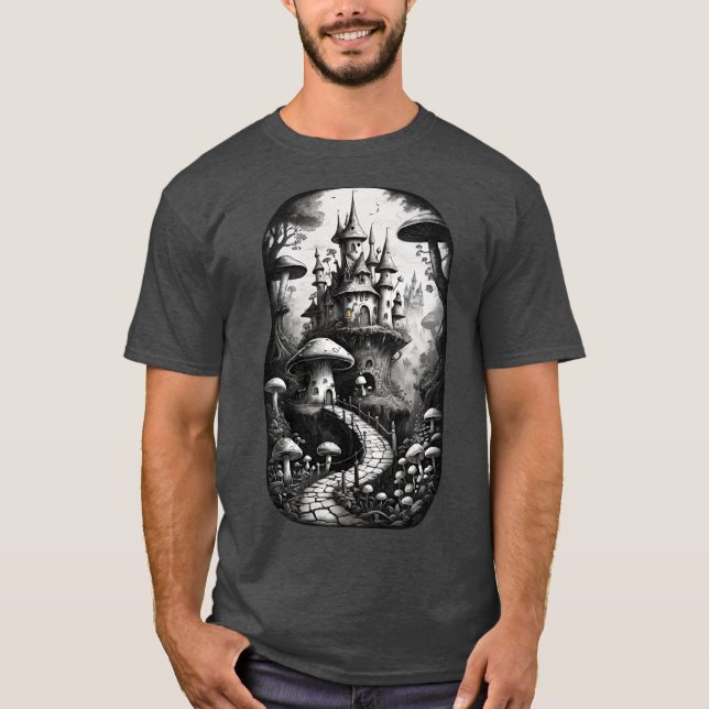 Camiseta Sonhos do Castelo Mushroom (Frente)