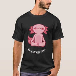 Camiseta Sonhos do Dragão Lindos Desenhos de Dragão de Yoga