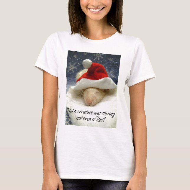Camiseta Sonhos do Natal de Rattie (Frente)