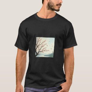 Camiseta Sonhos em Flor de Amêndoa