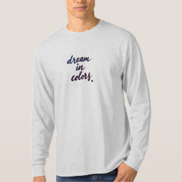 Camiseta Sonhos em T-Shirt a cores