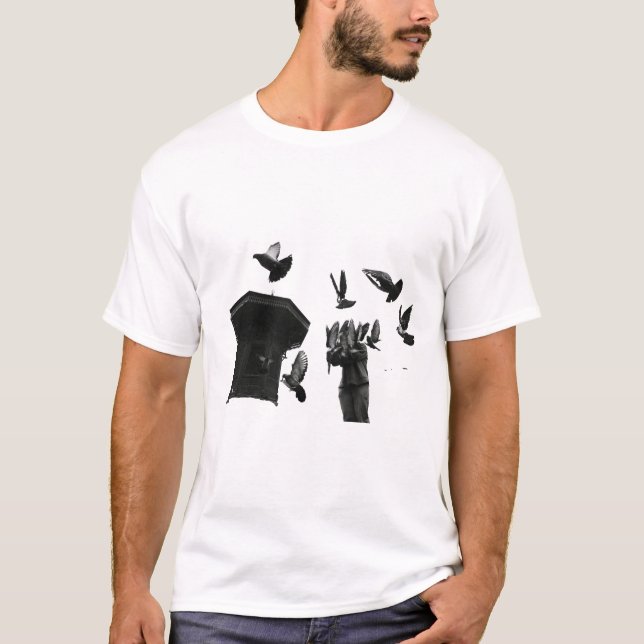 Camiseta Sonhos entre as aves (Frente)