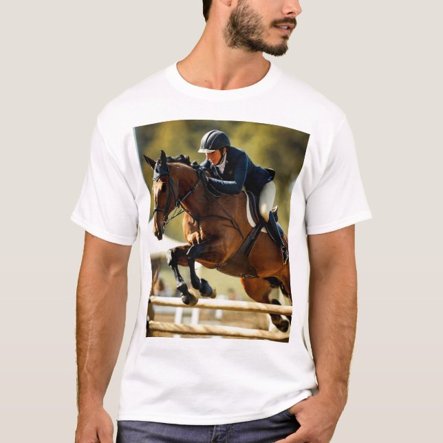 Camiseta Sonhos Equestres (Frente)