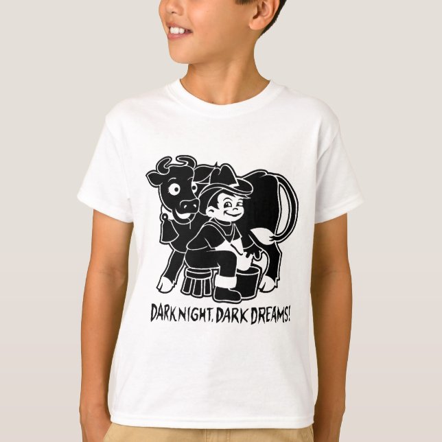 Camiseta Sonhos Escuros Noturnos (Frente)