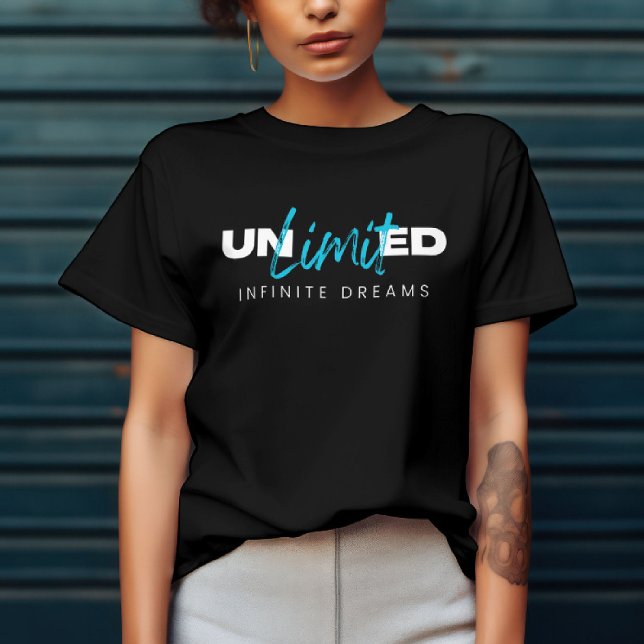 Camiseta Sonhos Infinitos Ilimitados (Criador carregado)