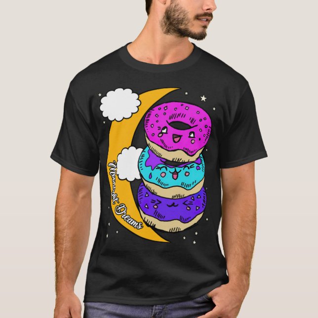 Camiseta Sonhos Lua Lua Lua Boa Noite Encantada (Frente)