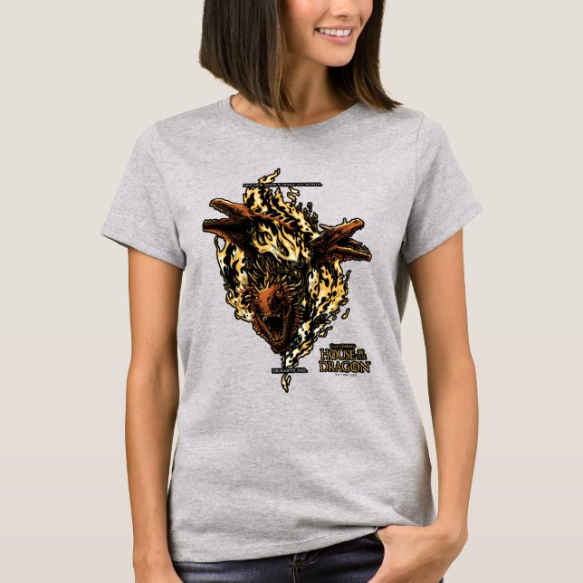 Camiseta Sonhos não nos fizeram reis. Dragões. (Frente)