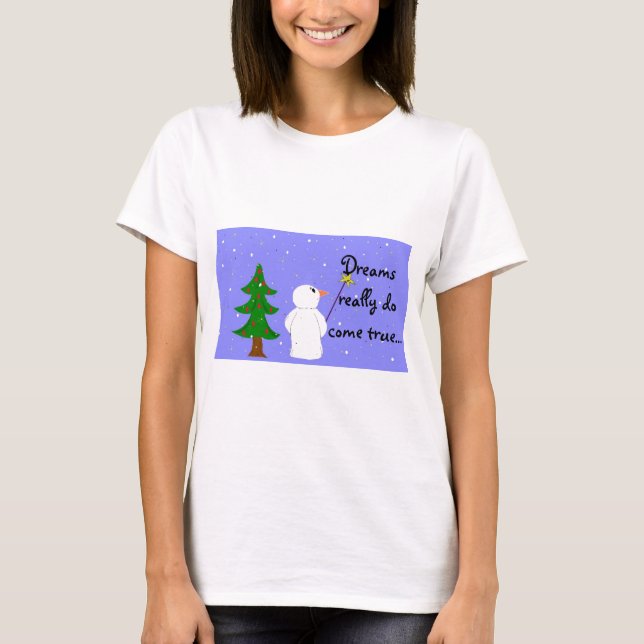 Camiseta Sonhos se Realizam (Frente)