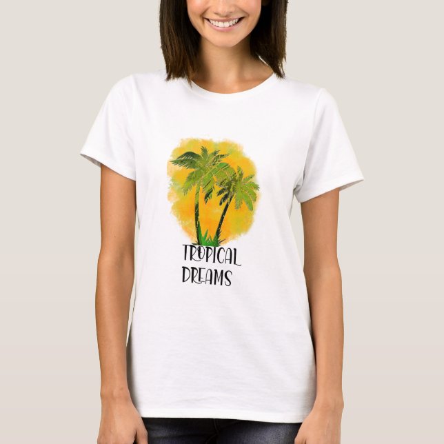Camiseta Sonhos Tropicais T Shirt (Frente)
