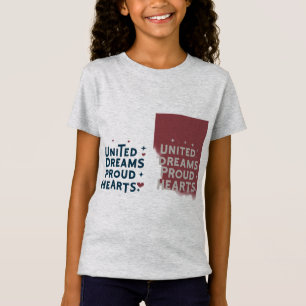 Camiseta Sonhos Unidos - cinzas de Corações Orgulhosos
