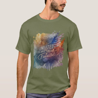 Camiseta Sonhos Unidos, Orgulho Futuro I T-Shirt