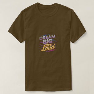 Camiseta "Sonhos Vibrantes