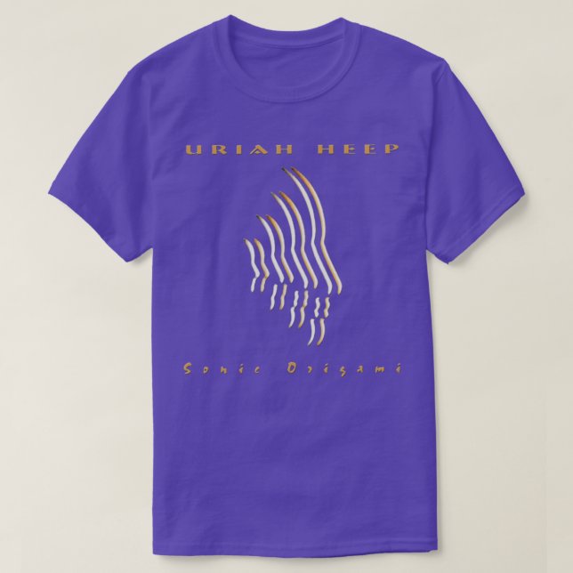 CAMISETA SONIC ORIGAMI URIAH HEEP (Frente do Design)