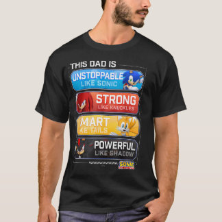 Camiseta Sonic The Hedgehog Dia dos Pais Imparável