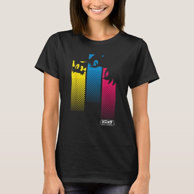 Camiseta Sonic the Hedgehog - Ecrã Vertical (Frente)