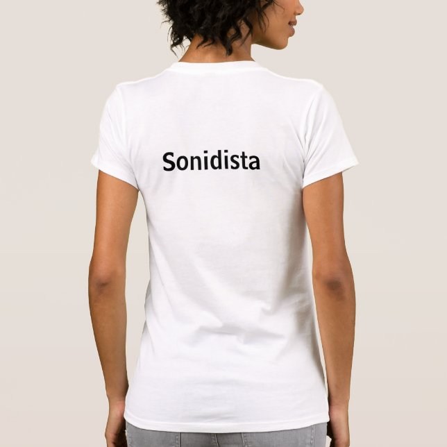 Camiseta Sonidista (Verso)