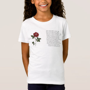 Camiseta Sonnet nº 18 por William Shakespeare