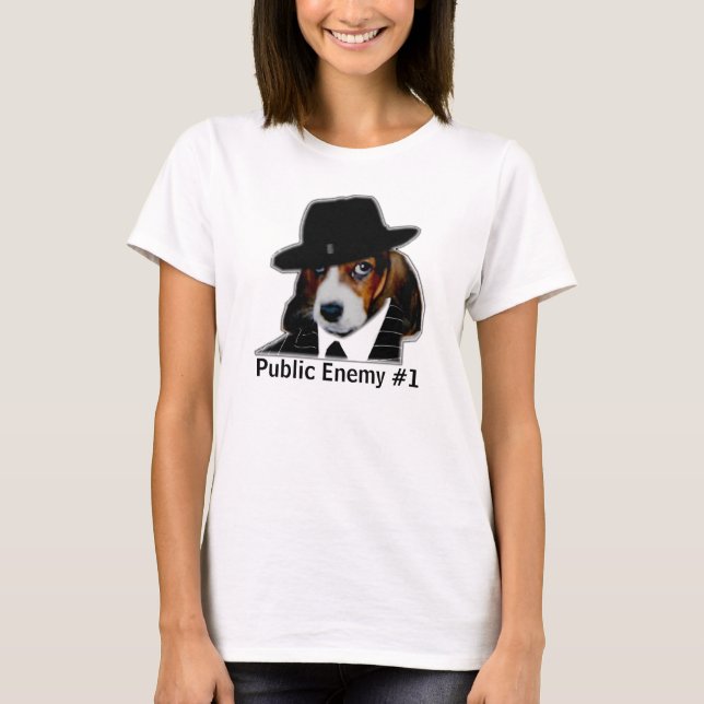 Camiseta Sonny [1], inimigo público #1 (Frente)