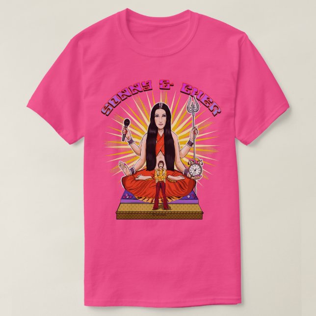 Camiseta Sonny e a Deusa da Pop (Frente do Design)