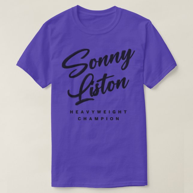 Camiseta Sonny Liston (Frente do Design)