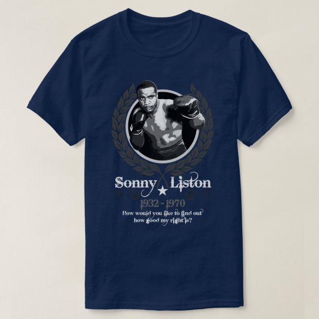 Camiseta Sonny Liston (Frente do Design)