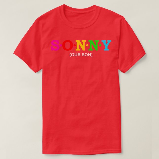 Camiseta Sonny Our Son (Frente do Design)